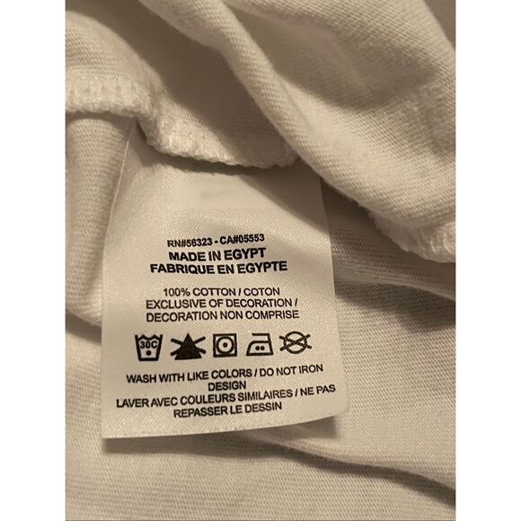 Nike Sportswear Mens White Still Life Fruit Photo Cotton T-shirt Medium - Picture 8 of 10